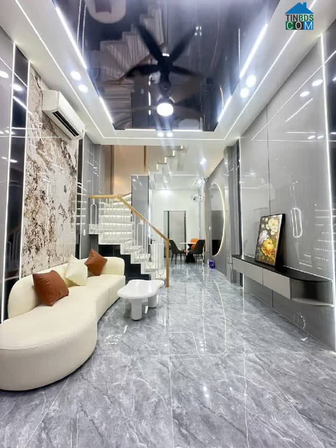 Ảnh Bán nhà 4 tầng HXH đường Phạm Văn Chiêu 60m2(4*15) vào ở ngay sát Chợ Thạch Đà chỉ 6 tỷ 0