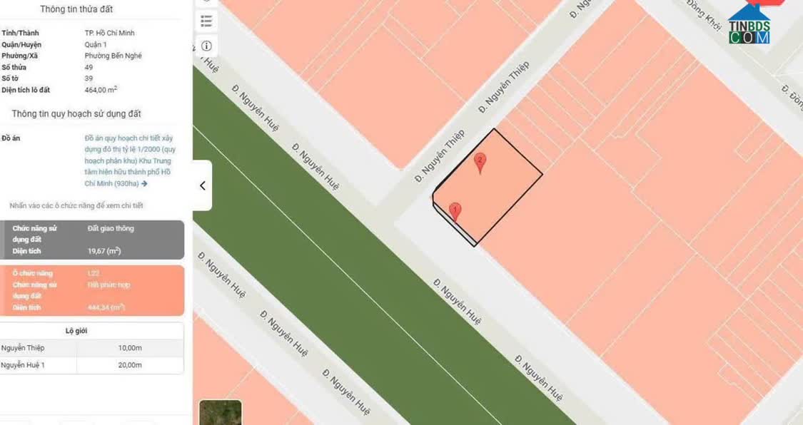 Ảnh Siêu Phẩm Hiếm Bán Đ.Nguyễn Huệ & Nguyễn Thiệp - Căn Sóc 2 Mặt Tiền Siêu Đẹp - DT 18m*24m - Hdt... 0