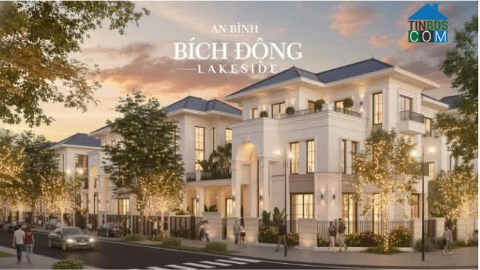Ảnh Bán lô góc Bích Động Lakeside - 97m²- Mặt đường lớn 22m - Mặt tiền 6m giá chỉ 70 triệu /m2 0