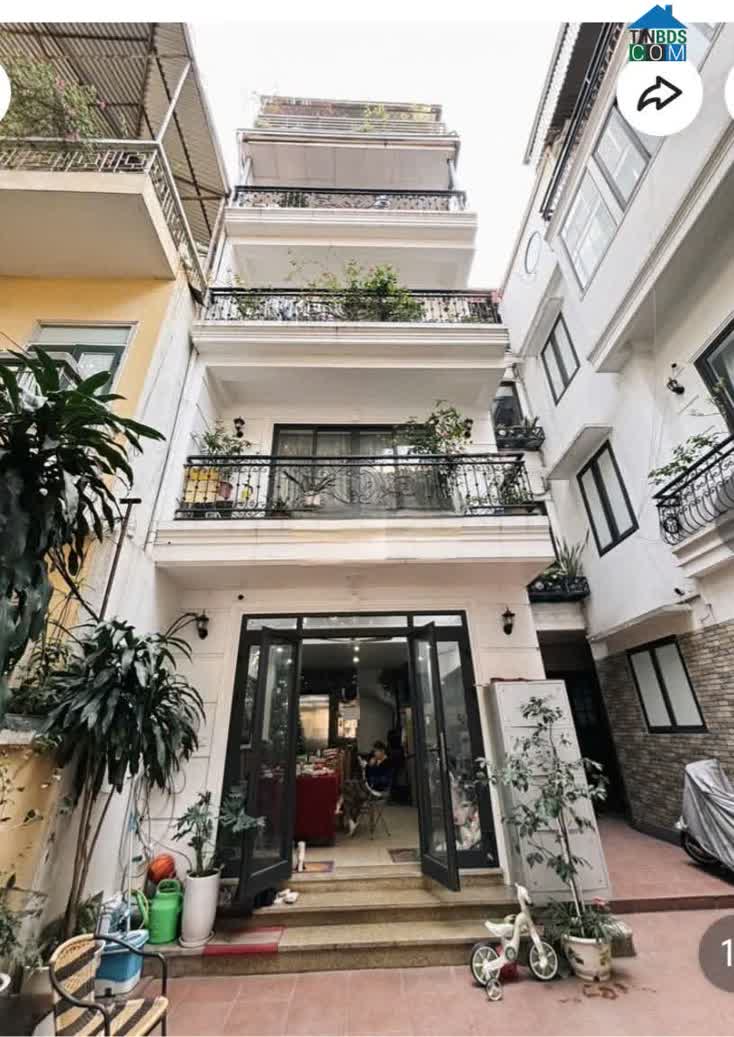 Ảnh Cho thuê nhà khu BT Pháp Trần Quốc Toản, Hoàn Kiếm 50m x 5T THANG MÁY giá 40 triệu 0