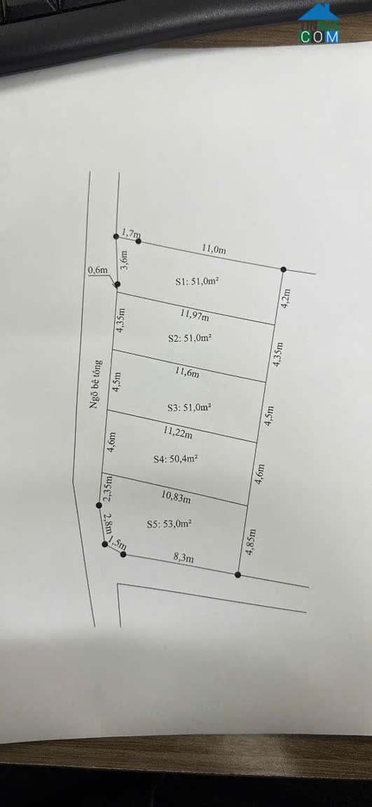 Ảnh Bán Dãy 5 Lô Đất Lõi Trung Tâm Đồ Sơn - Hải Phòng – Ngõ Thông Chợ Cầu Vồng Khu Kinh Doanh Sầm Uất 0