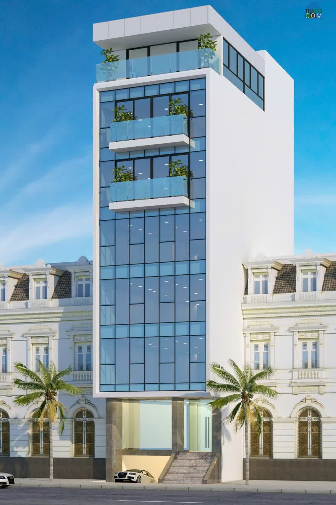 Ảnh Bán tòa nhà VP 8 tầng mặt phố Lưu Quang Vũ - Trung Hòa Dt 120m2 Mt 6.7m. Giá 115 tỷ 0