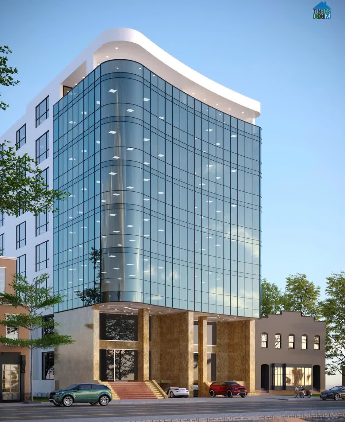 Ảnh Bán tòa nhà VP 9 tầng Khu vực Dịch Vọng Hậu-Duy Tân Dt 602m2 Mt 21m. Giá 350 tỷ 0