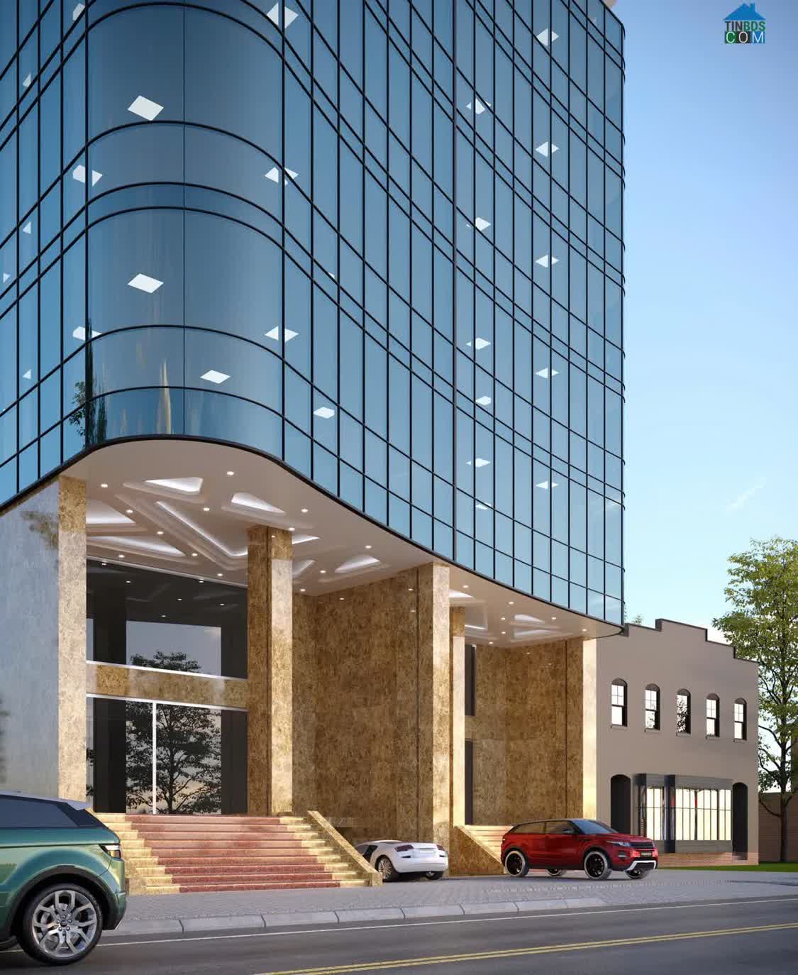 Ảnh Bán tòa nhà VP 9 tầng Khu vực Dịch Vọng Hậu-Duy Tân Dt 602m2 Mt 21m. Giá 350 tỷ 0