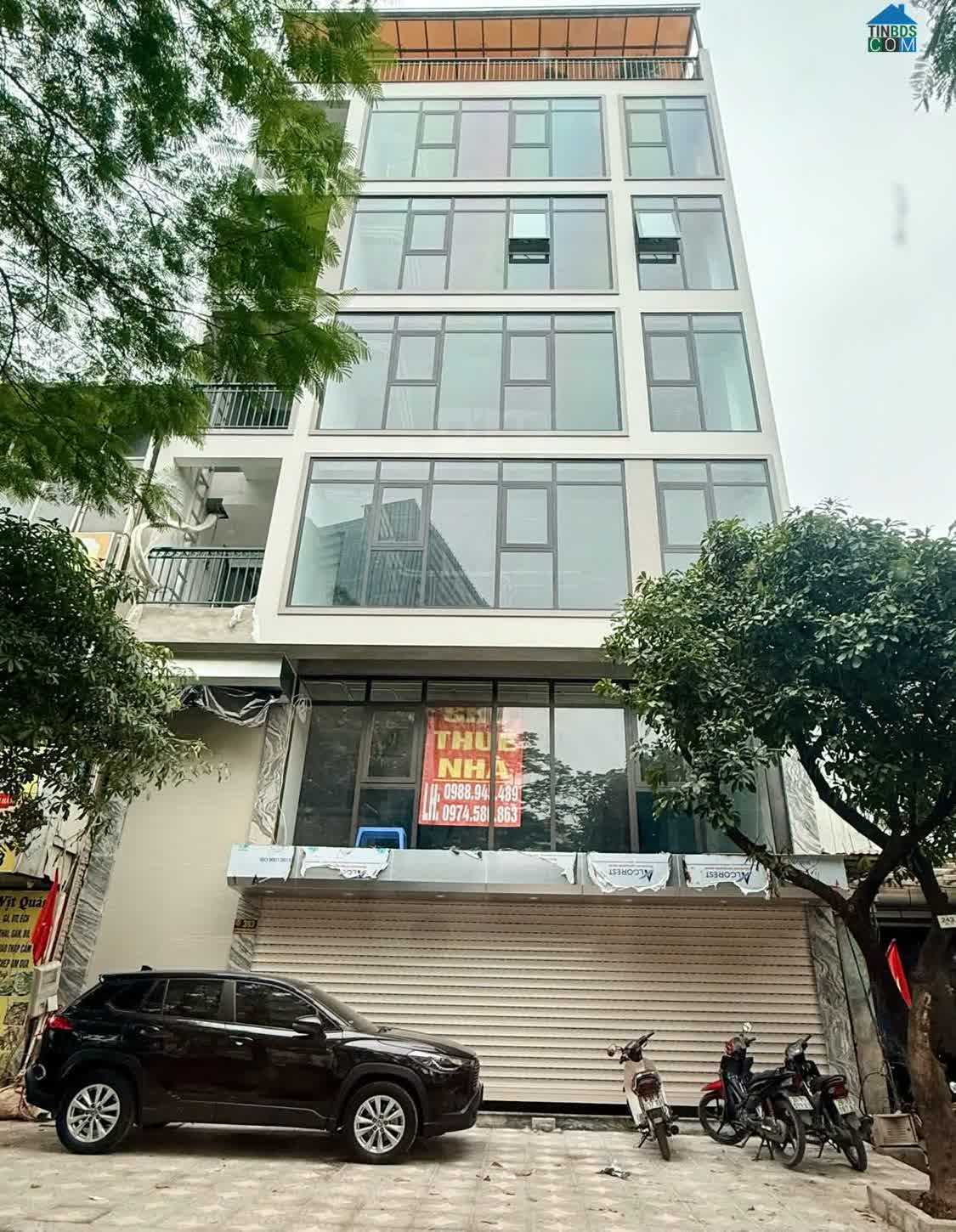 Ảnh Cho Thuê Nhà 5 Tầng – 393 Nguyễn Khang, Cầu Giấy , Hà Nội - Thông Sàn – Giá 135 Triệu/tháng 0