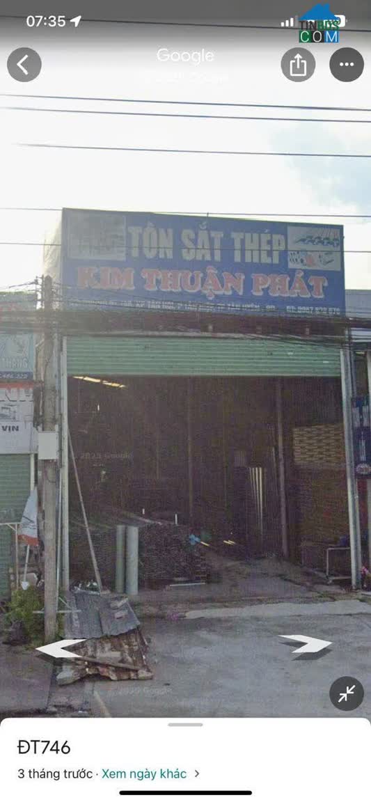 Ảnh Chính Chủ Cần Bán Đất Mặt Tiền Đt 746 – Phường Tân Hiệp, TP Tân Uyên ,Bình Dương 0