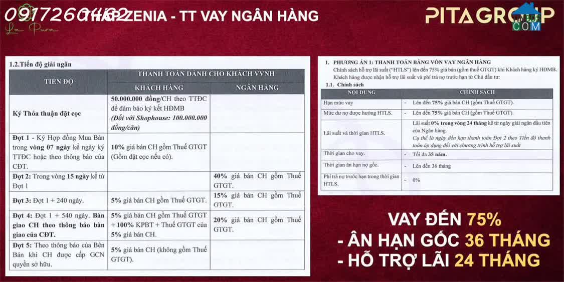 Ảnh Chỉ cần thanh toán 400 triệu sỡ hữu ngay căn hộ cao cấp tại La Pura 0