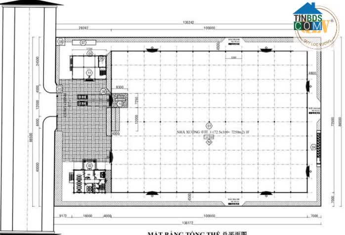 Ảnh Cho thuê nhà xưởng KCN Đồng Xoài, Bình Phước 8.279m² 0