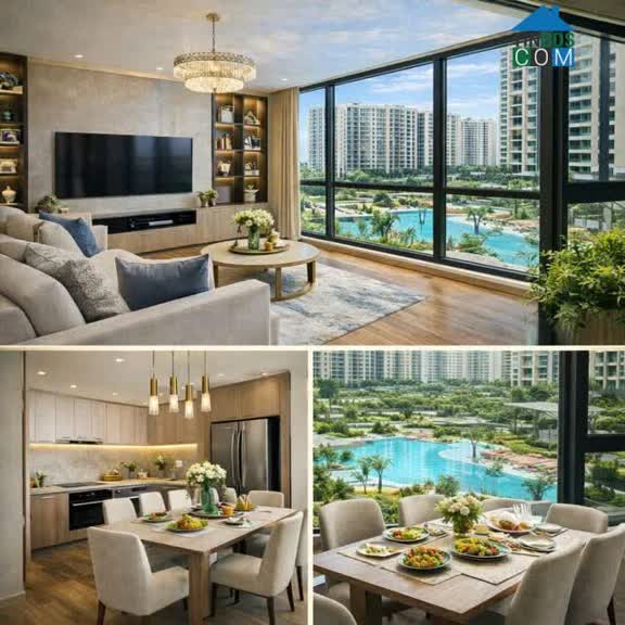Ảnh Căn Góc 2PN Đẹp Tại Lumiere Boulevard – Vinhomes Grand Park. Lh:0971376665. 0