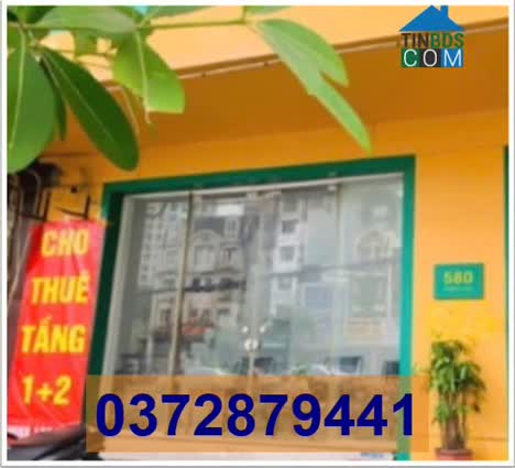 Ảnh Chính chủ cho thuê mặt bằng KD hoặc VP tầng 1 và 2 mặt đường Trường Chinh, Đống Đa. 0372879441 0