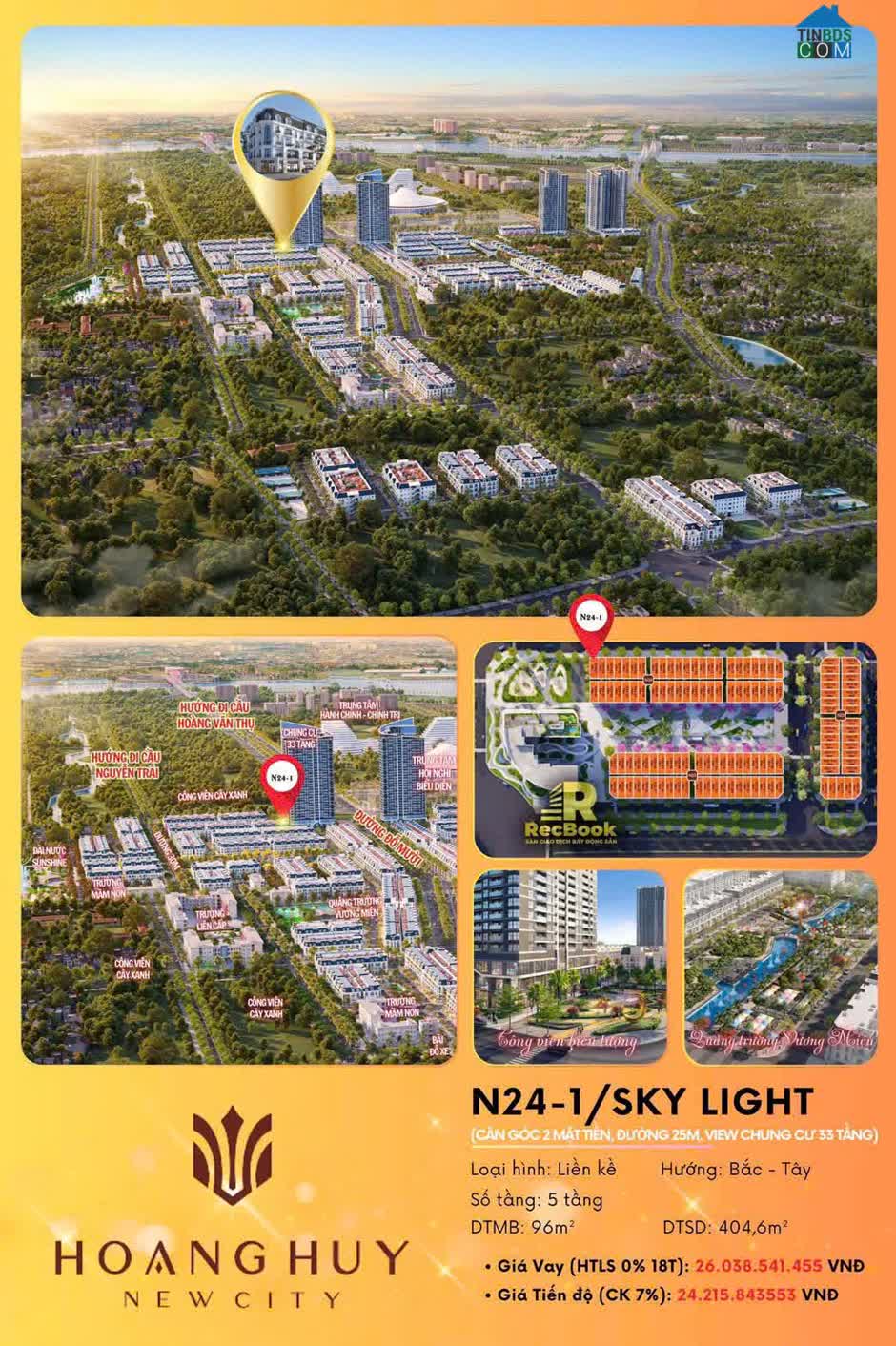Ảnh Căn Shophouse nhiều người mơ ước nhưng ít người có thể sở hữu tại Hoàng Huy New City 1