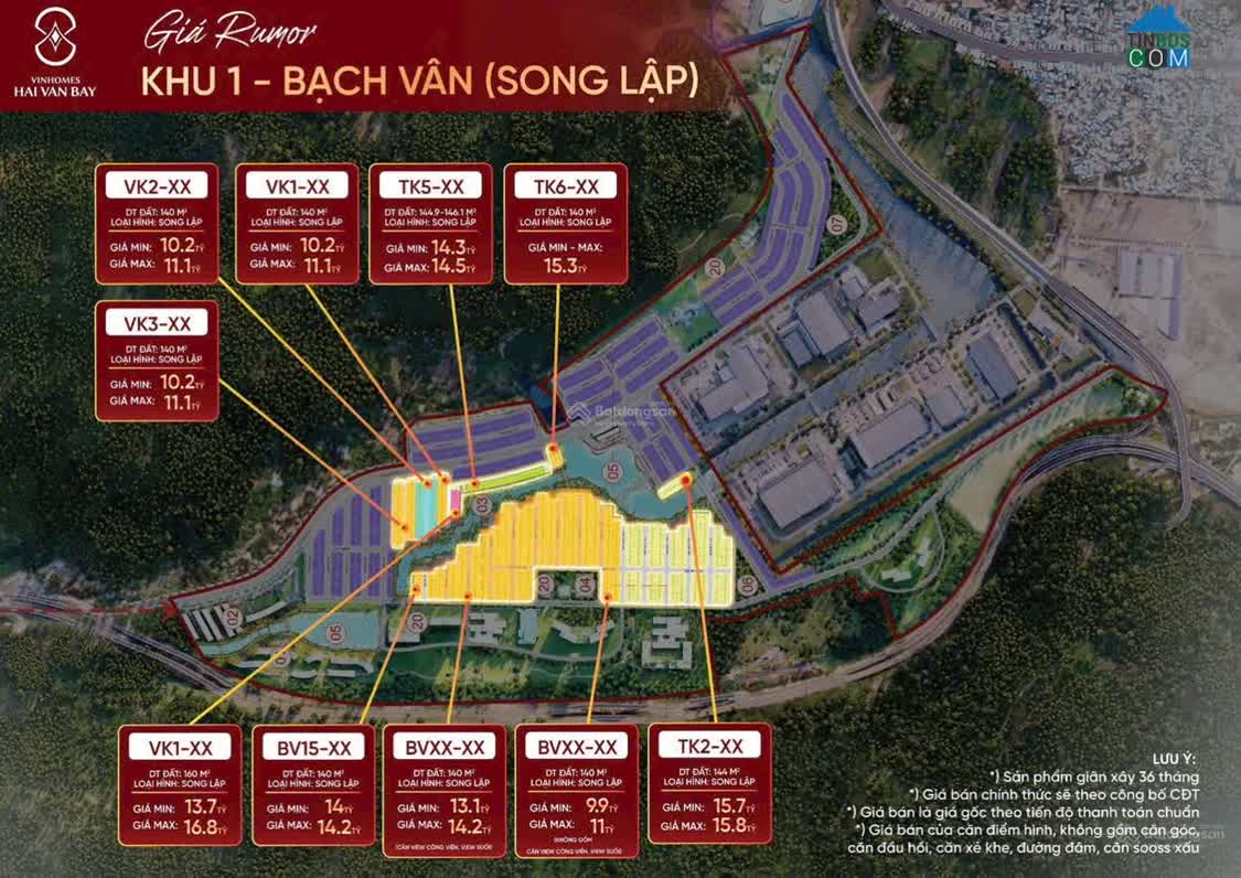 Ảnh Mở bán quỹ căn liền kề suất ngoại giao – Phân khu Bạch Vân, Vinhomes Làng Vân 4