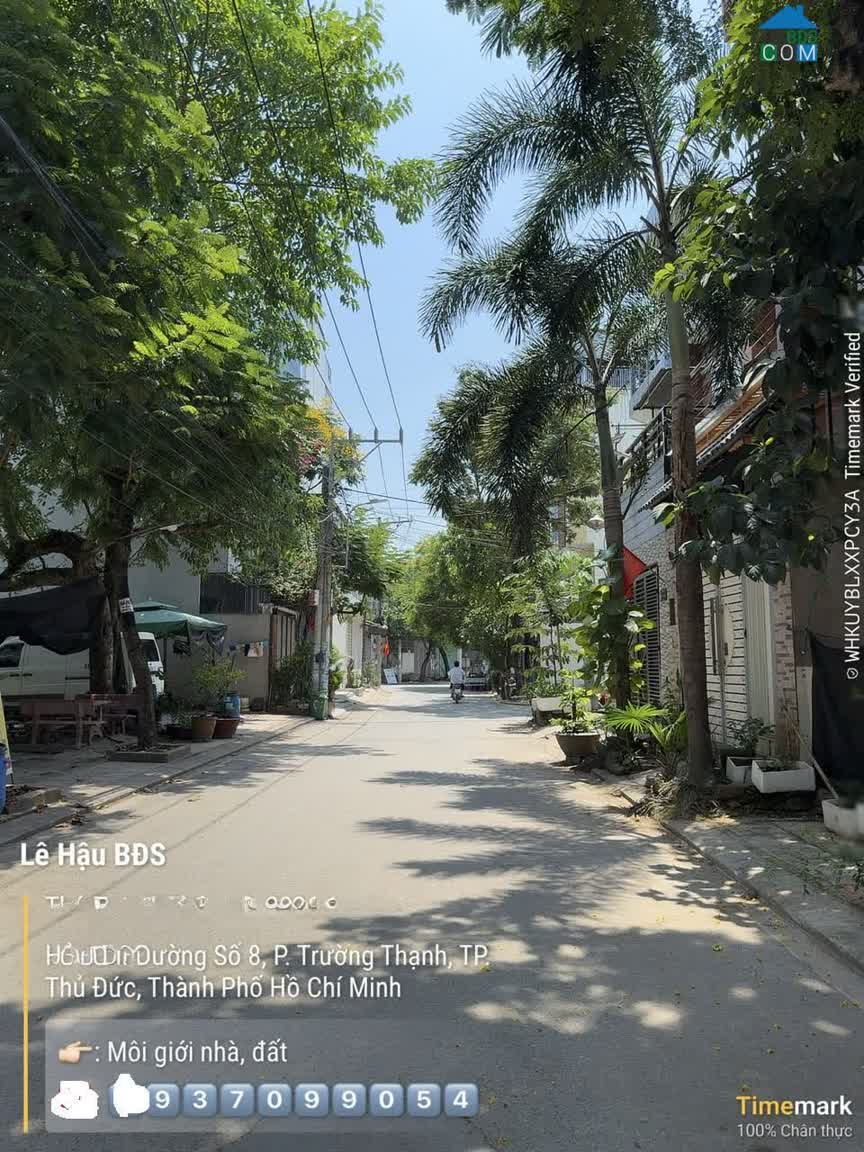 Ảnh Bán Nền thổ cư 52m2, hẻm nhựa khu phân lô đường số 8, Đông Tăng Long, Thủ Đức 0