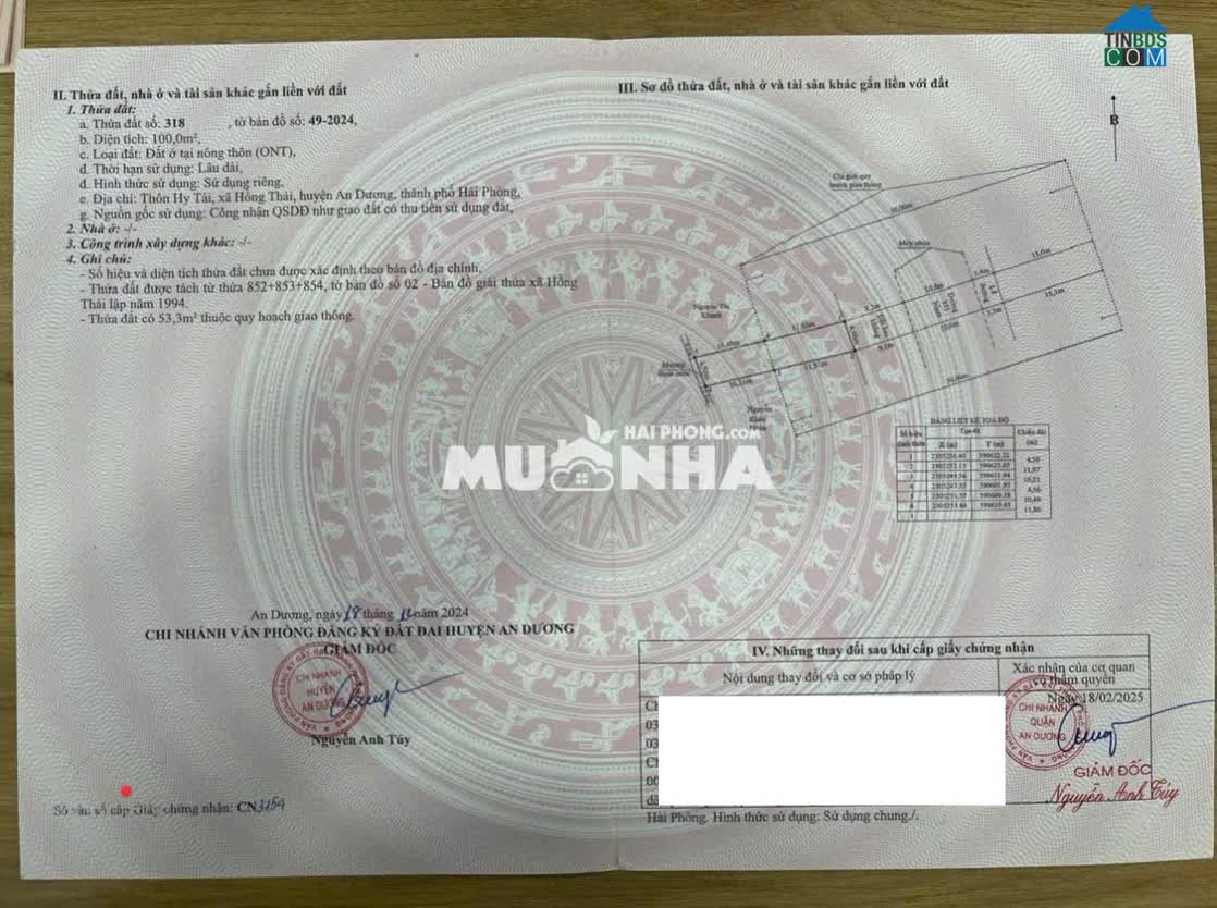 Ảnh Bán đất mặt đường 351 An Dương, Hải Phòng – VỊ TRÍ VÀNG – GIÁ TỐT 0