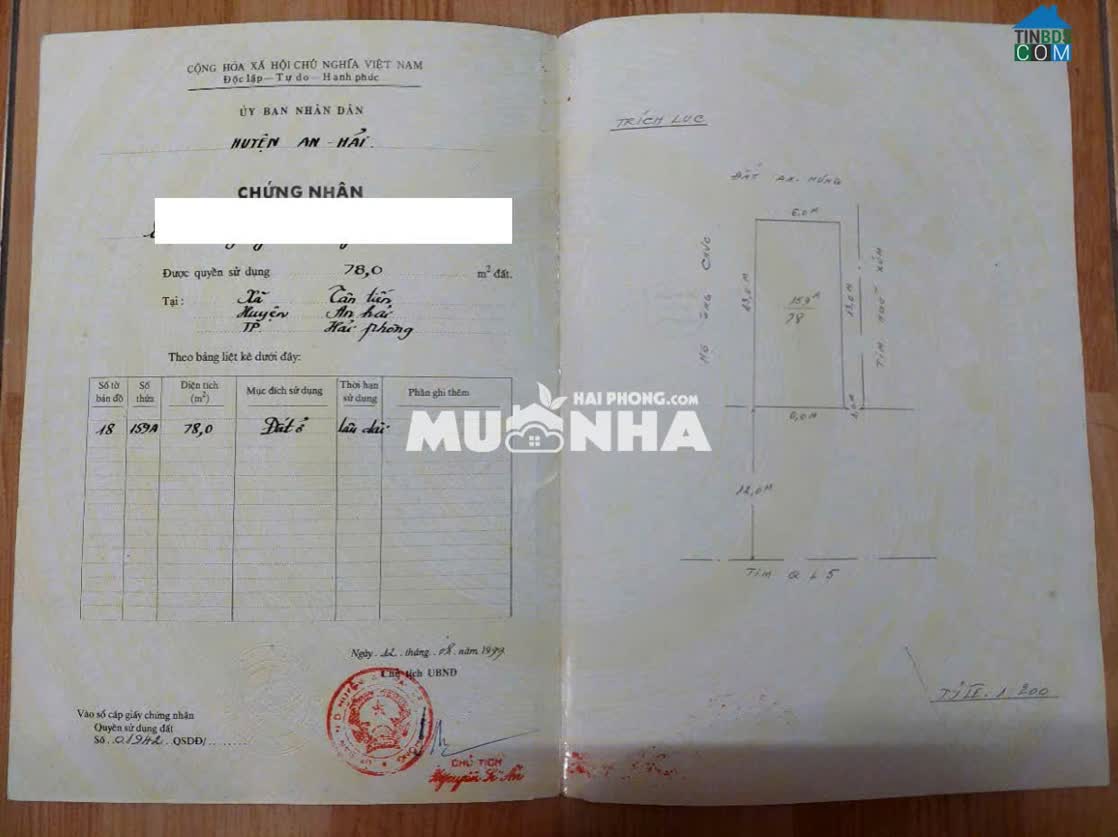 Ảnh Bán đất mặt đường Hùng Vương, Hồng Bàng, Hải Phòng – CÁCH CỔNG PHỤ KCN NOMURA 30M 0