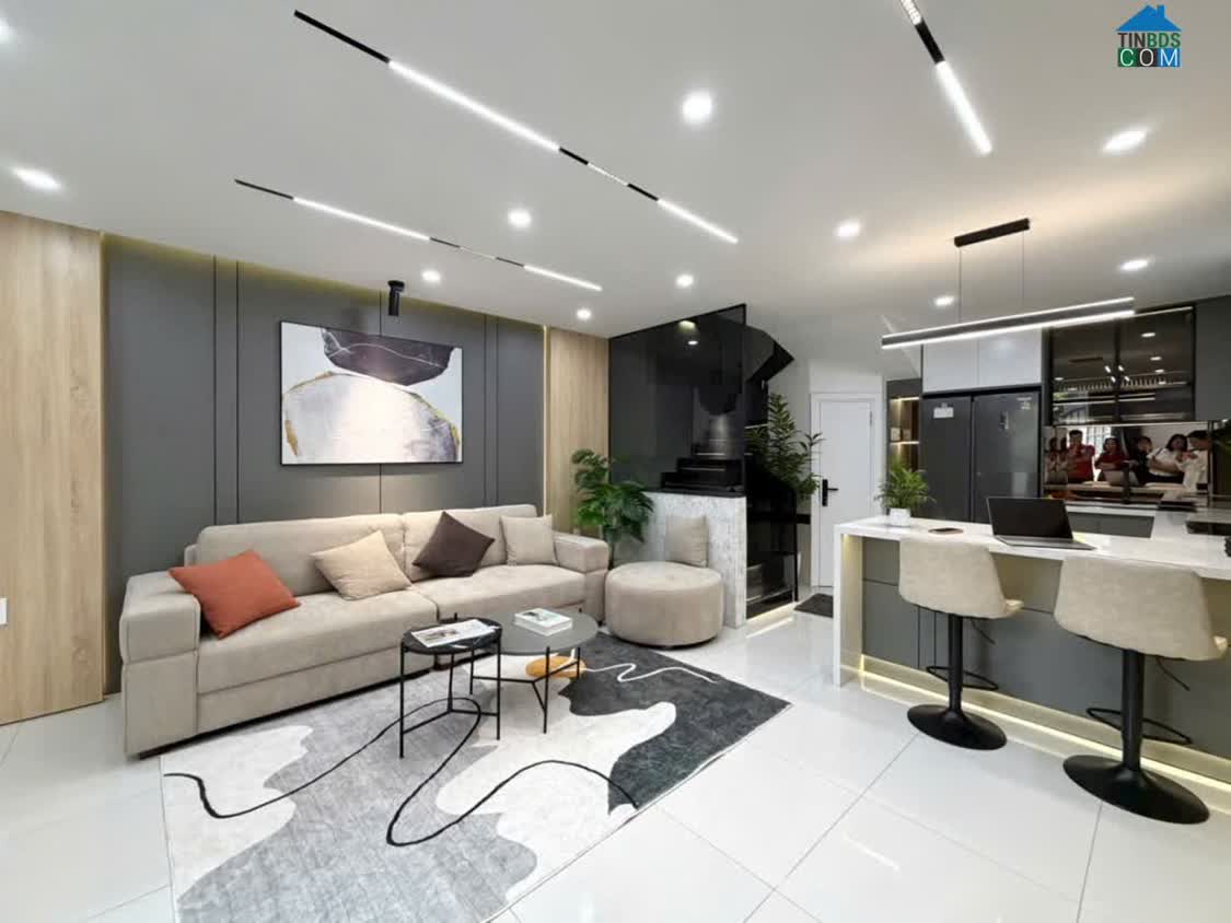 Ảnh Bán Nhà đẹp mới xây hẻm ô tô đường Đoàn Thị Điểm Phú Nhuận 5.5x10m trệt lửng 3 lầu 4PN 0