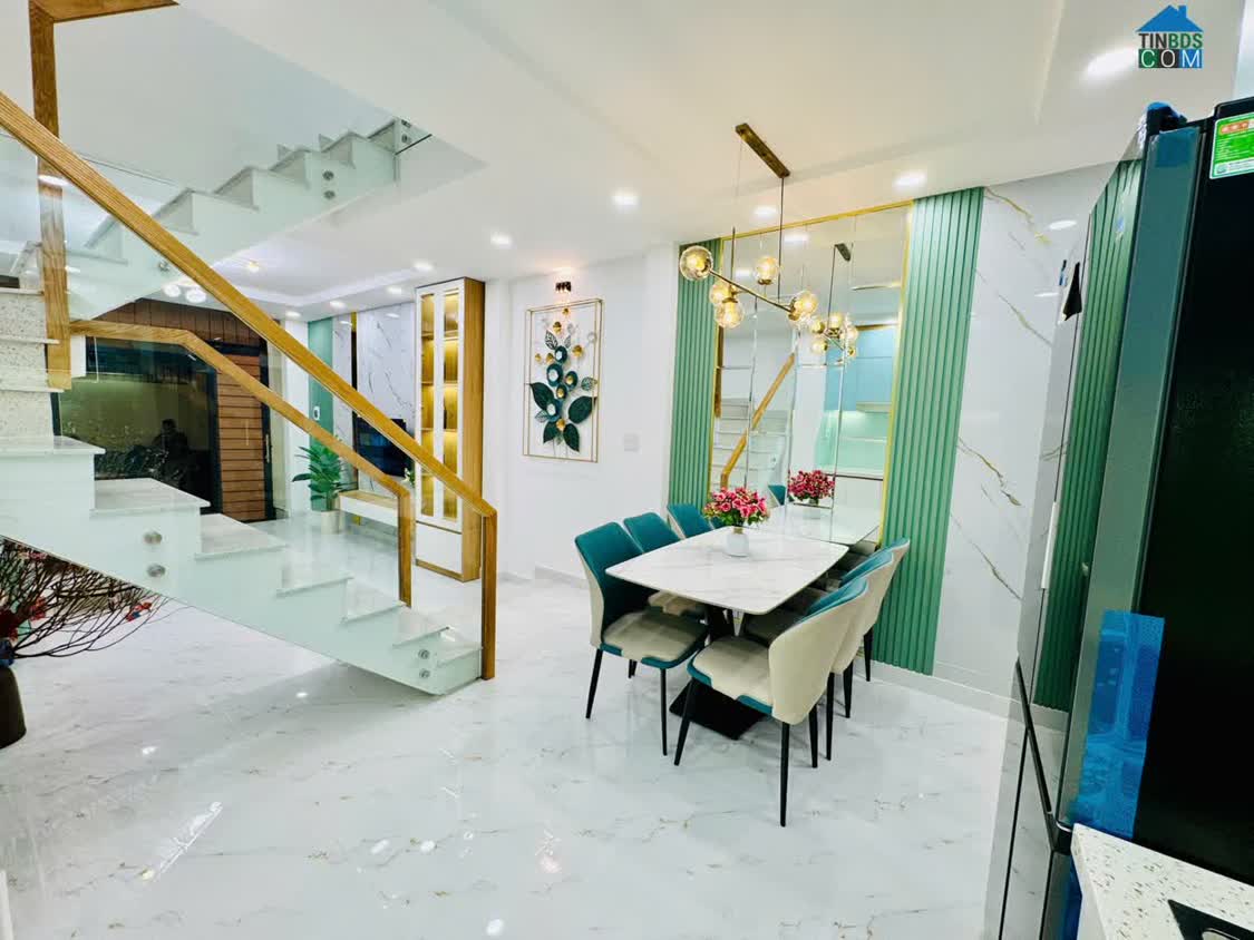 Ảnh Nhà hẻm Ôtô thông quận Phú Nhuận 55m2(5x13m) 2 mặt thoáng, 3PN full nội thất mới, bán 9,8 tỷ 0