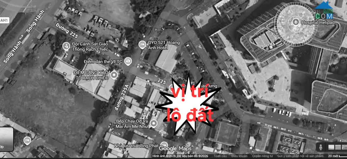 Ảnh Bán lô đất CHUNG TƯỜNG BỆNH VIỆN UNG BƯỚU 2, Thủ Đức, Tp HCM 0