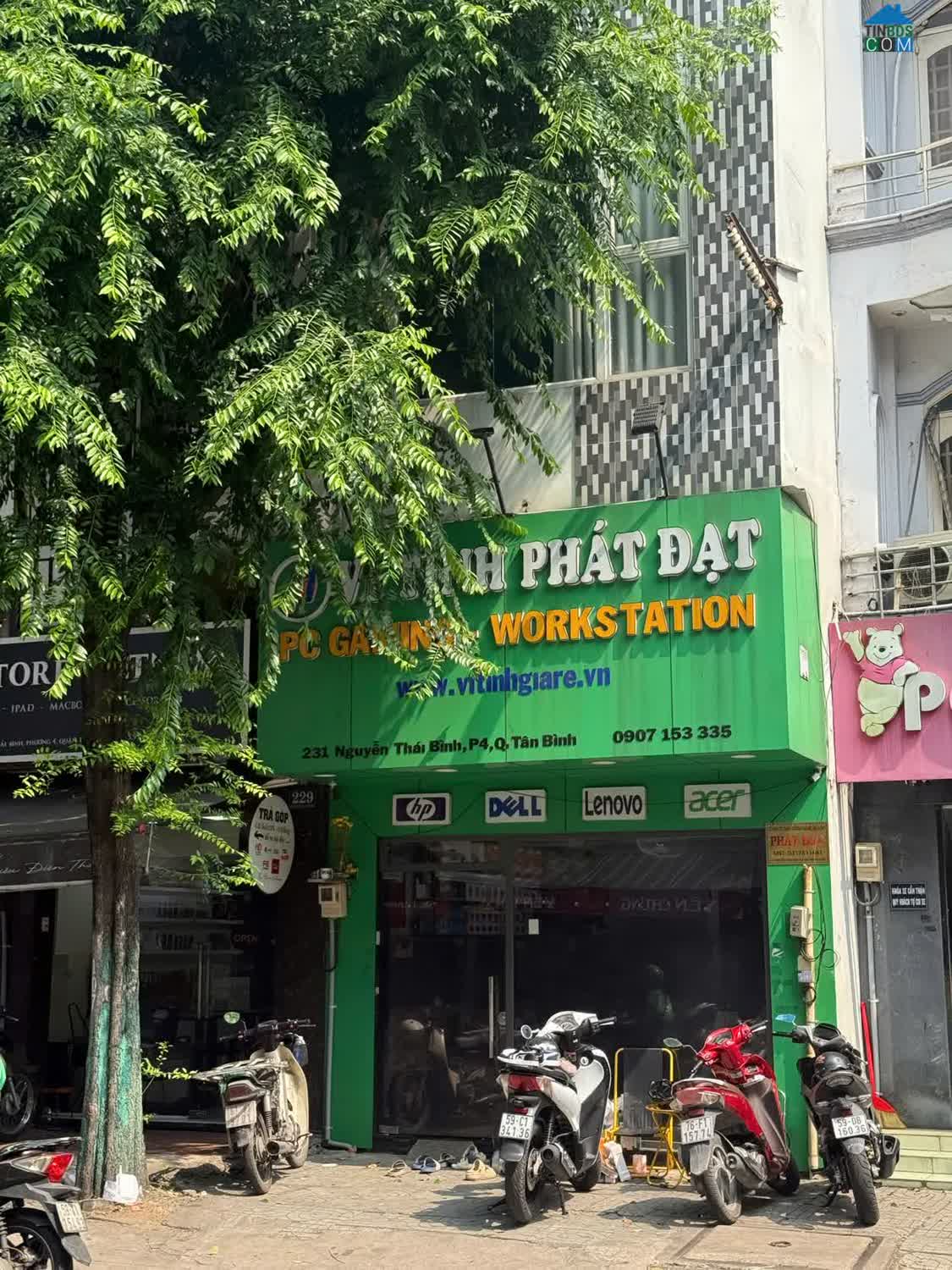 Ảnh Bán nhà MT 231 Nguyễn Thái Bình, P4 Tân Bình, 1 trệt 1 lửng 2 lầu đúc 0