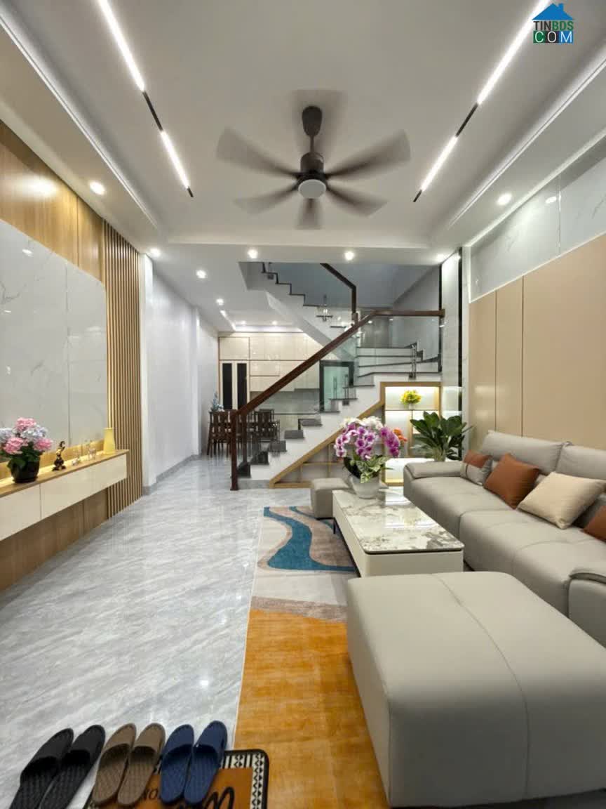 Ảnh Bán căn nhà 3 tầng ngõ đường Hoàng Quốc Việt, ph Thanh Bình, TP HD, 47m2, mt 4.5m, 3 ngủ 0