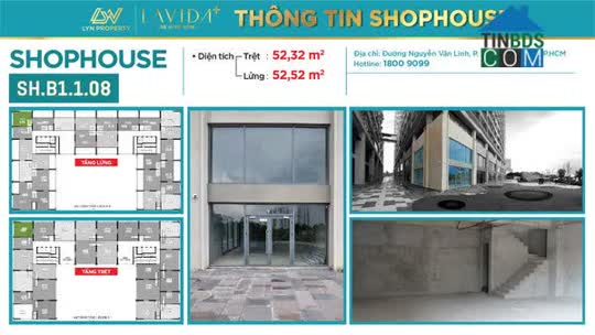 Ảnh Cho Thuê Shophouse Vị Trí Đắt Địa Tại Lavida Plus Quận 7 0