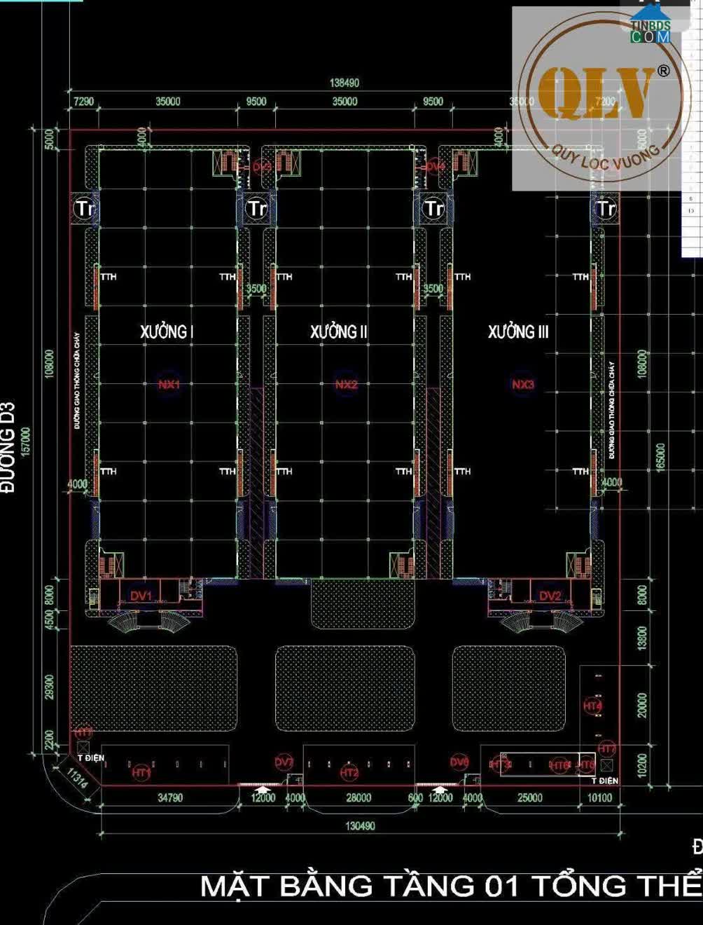 Ảnh Cho thuê nhà xưởng KCN Nam Tân Uyên, Bình Dương 38.480m² 0