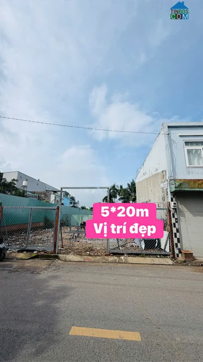 Ảnh Bán lô đất mặt tiền Thạnh lộc 41 kinh doanh Quận 12 giá giảm chào 550 triệu 0