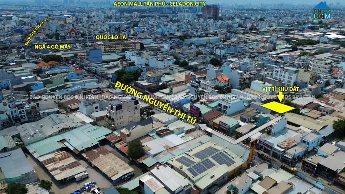 Ảnh Bán Đất Bình Tân HXH 1/ Đường Nguyễn Thị Tú 60m2 SHR Giá Tốt 3,9 Tỷ 0