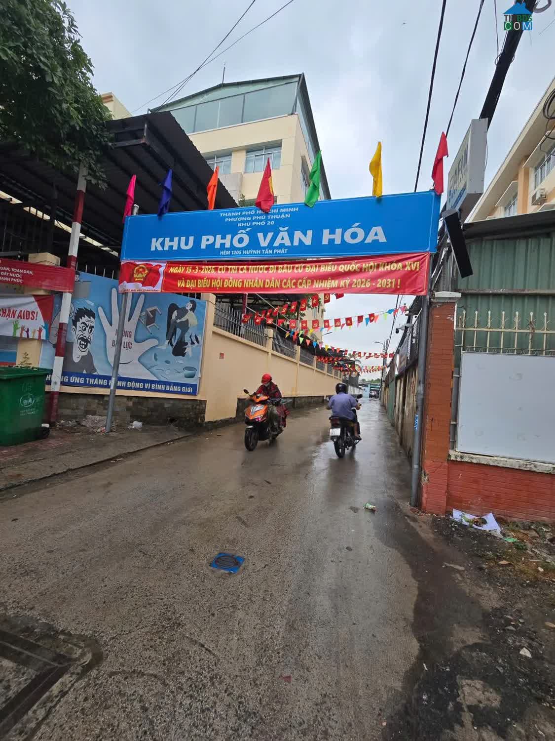 Ảnh Bán nhà 3 tầng hẻm 4m Huỳnh Tấn Phát, Phường Phú Thuận nhà rất mới, diện tích 55,9m2( 4,3m x12... 0