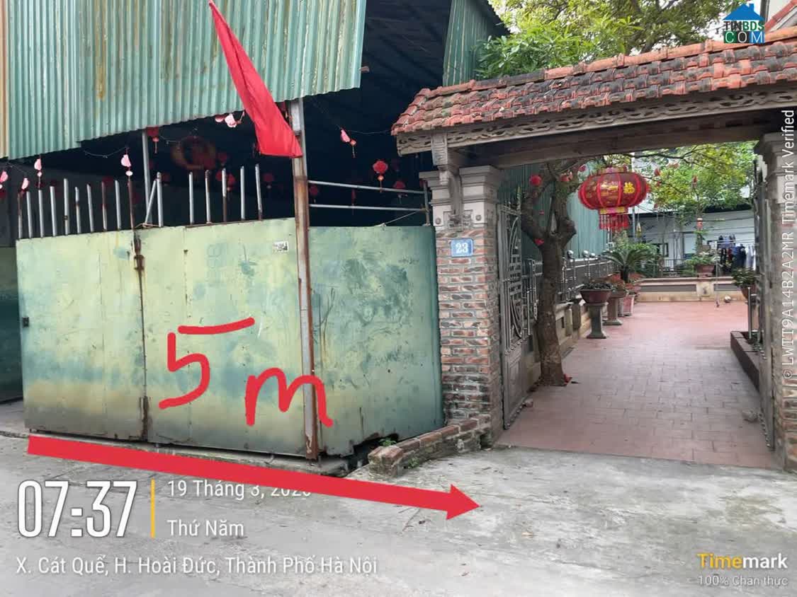 Ảnh BÁN GẤP đất thổ cư tại Hoài Đức, Hà Nội cũ 0