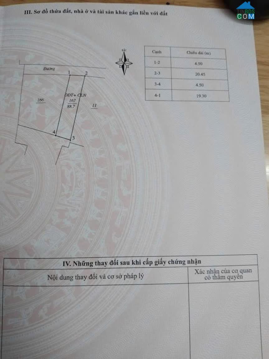 Ảnh Bán đất TDP Núi, Hội Hợp, Vĩnh Yên, Vĩnh phúc. Giá chỉ 1.57 tỷ DT 89m2 0