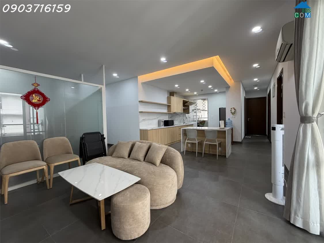 Ảnh Chính chủ cho thuê căn hộ lô góc The Everrich 1, DT 100m2, 2PN + 2 WC, giá 19tr/tháng 0