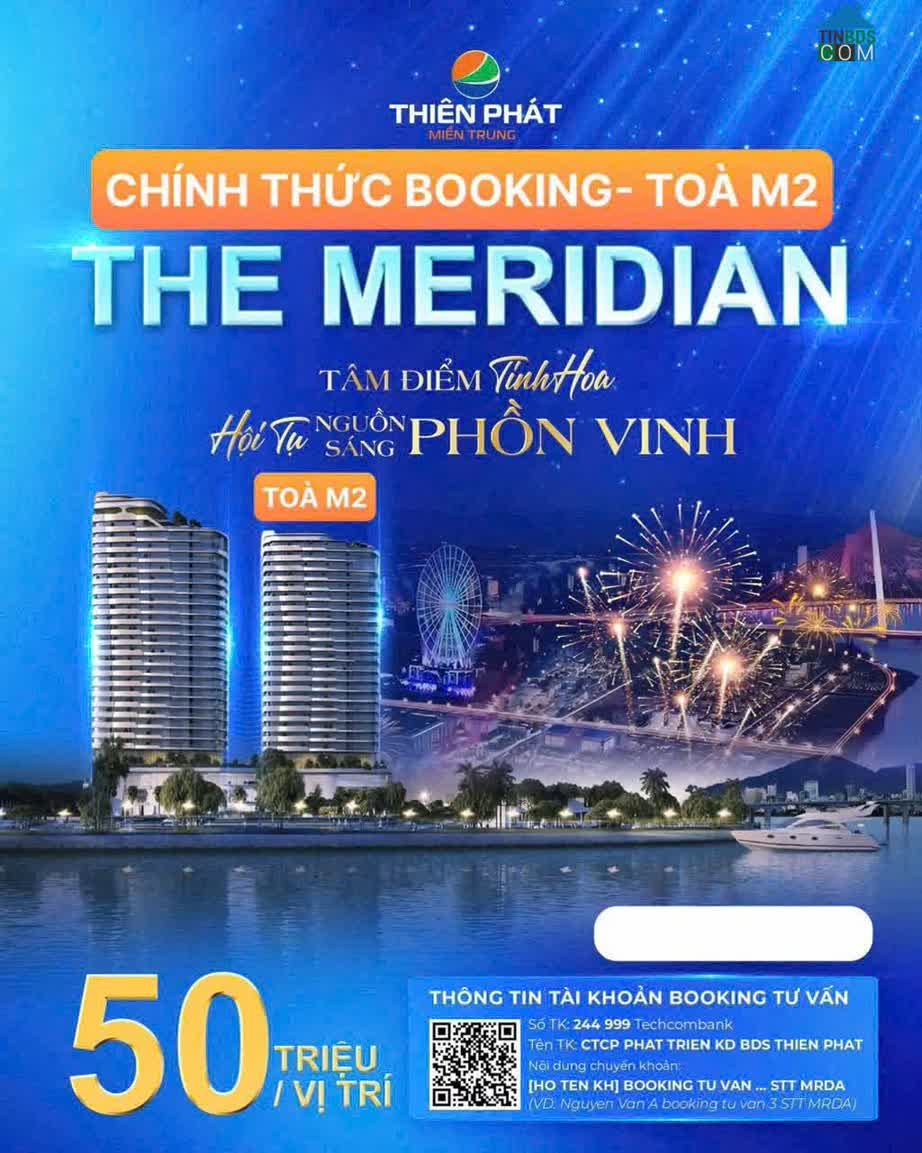 Ảnh Chính Thức Nhận Booking Tòa M2 The Meridian 0
