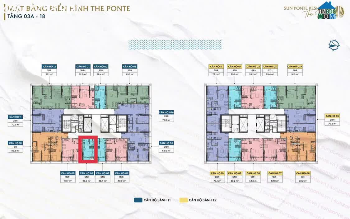 Ảnh Bán căn Studio 25.8m2 - Sun Ponte tầng cao view đẹp, giá 2 tỷ 750tr, sở hữu lâu dài 0