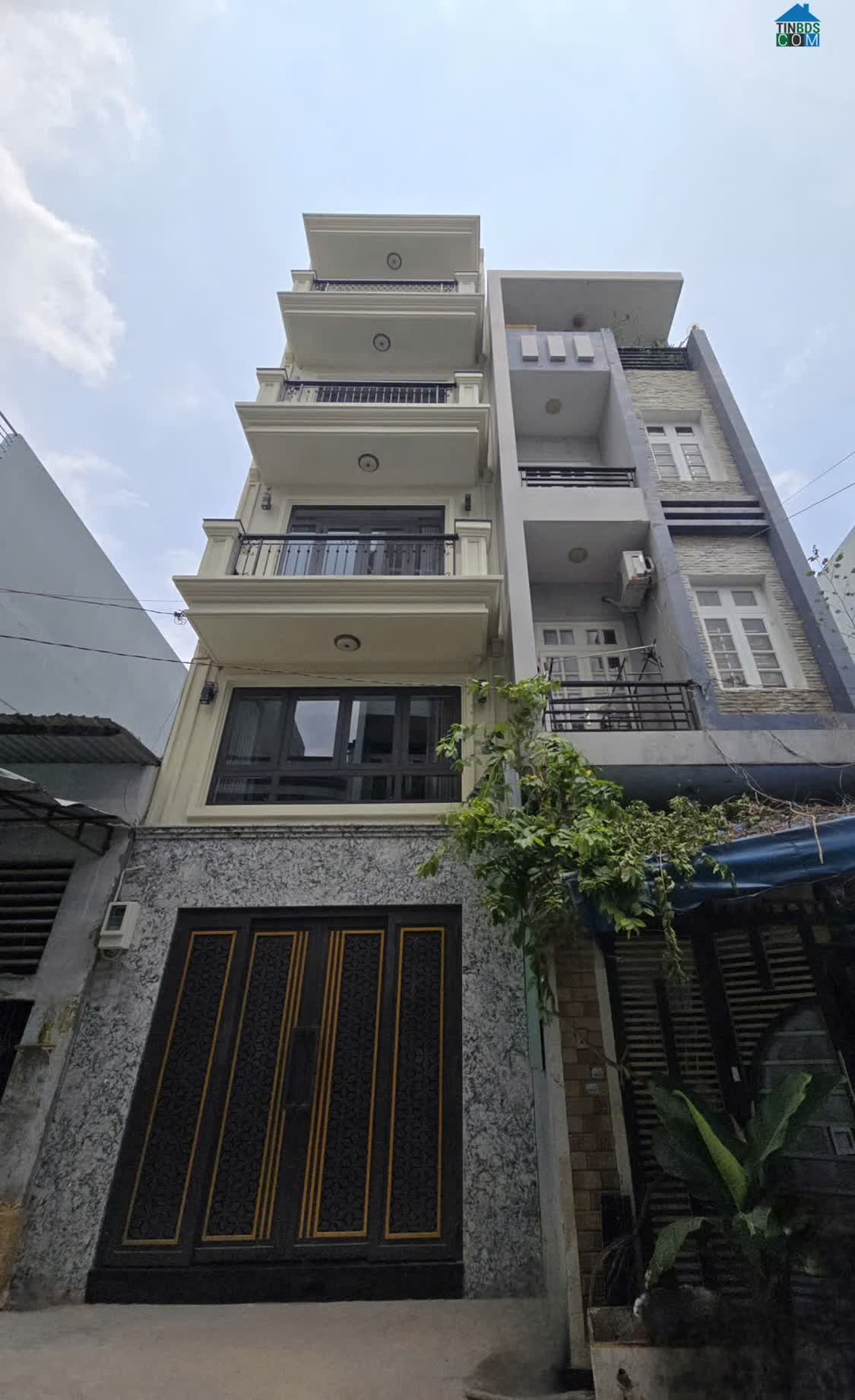 Ảnh Mặt Tiền Hẻm Xe Tải Huỳnh Thiện Lộc 52M2 5 Tầng Thang Máy Chỉ 10.6 Tỷ 0