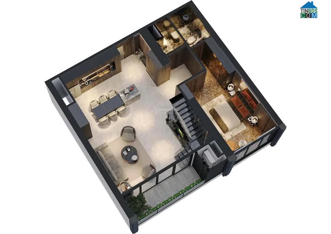 Ảnh Siêu phẩm căn Duplex tầng trung (3PN+4WC) Noble Crystal Tây Hồ 0