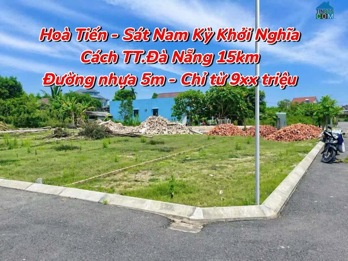 Ảnh Đất nền Hoà Tiến Hòa Vang, giá rẻ chỉ từ 990 triệu, gần Nam Kỳ Khởi Nghĩa 0