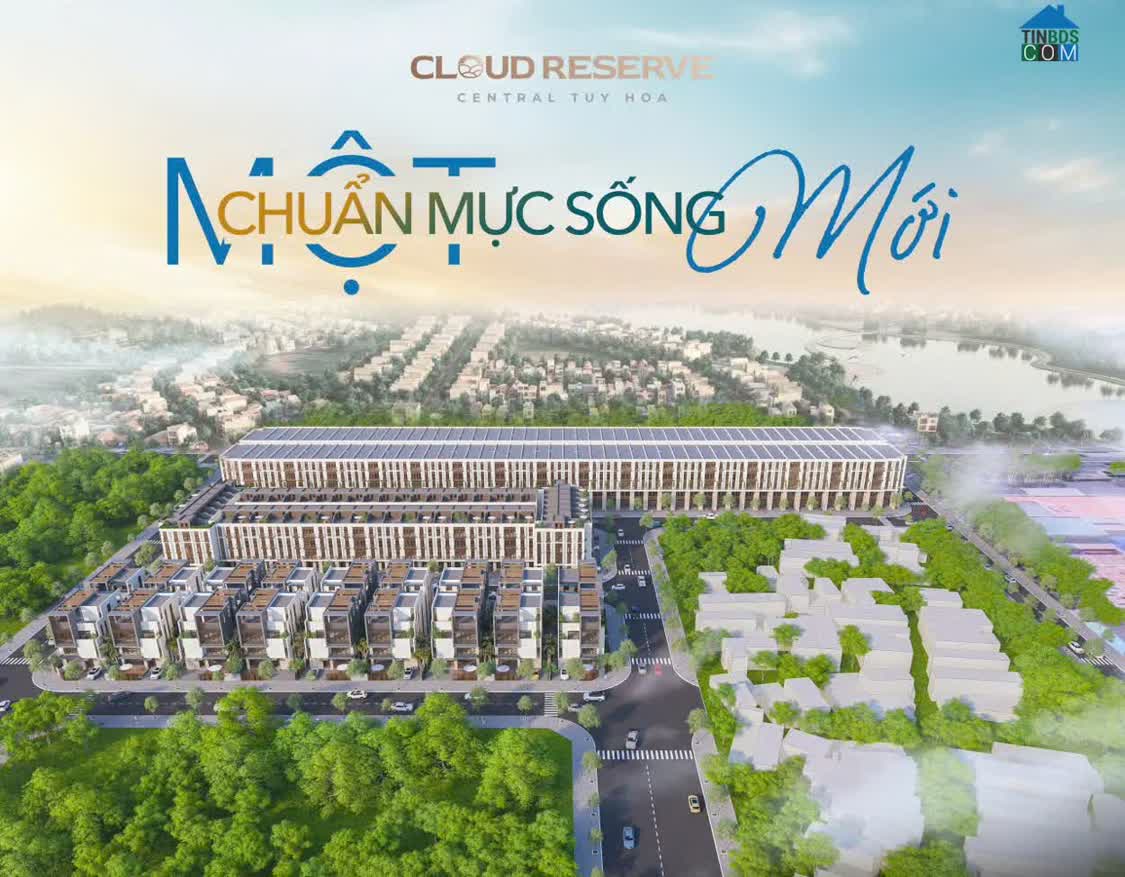 Ảnh Bán Nhà phố Cloud Reserve Central Tuy Hòa, giá quá tốt chỉ còn vài căn . Không gian xanh siêu đẹp 0