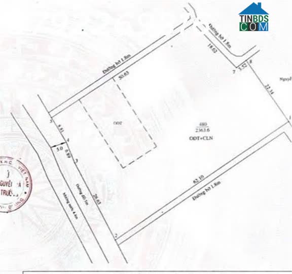 Ảnh Chính chủ gửi bán đất hiếm 2.364m² - 4 mặt tiền, P. Hiệp An, TP.Thủ Dầu Một, sát tiểu học Kim Đồng 0