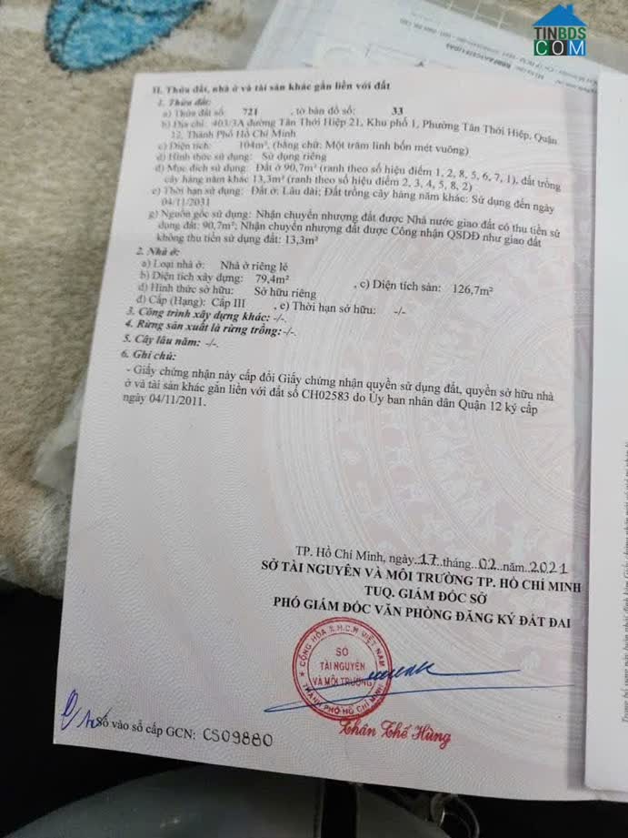 Ảnh Nhà Đẹp Ở Ngay - Hà Huy Giáp Q.12 - Chỉ 3,2 Tỷ 0