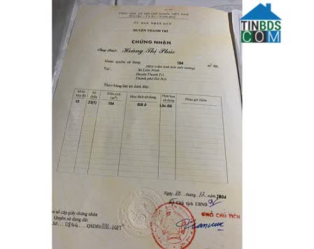 Ảnh Chính chủ bán đất vị trí đẹp tại xã Liên Ninh (Thanh Trì), Hà Nội, 0982067128 0