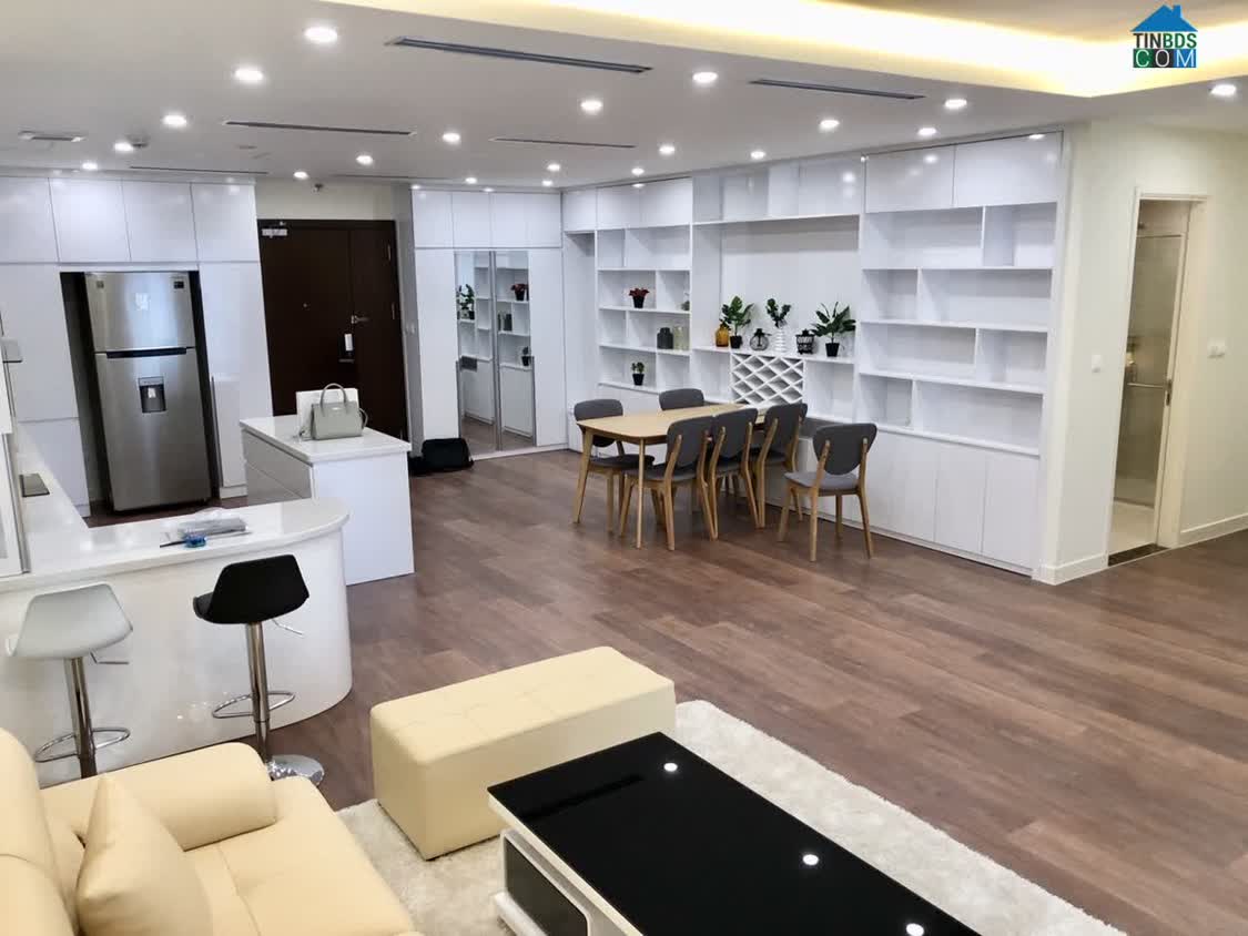 Ảnh Bán gấp căn hộ 3PN - 98m2 tòa A Imperia Garden, full đồ chỉ việc về ở, giá tốt 1