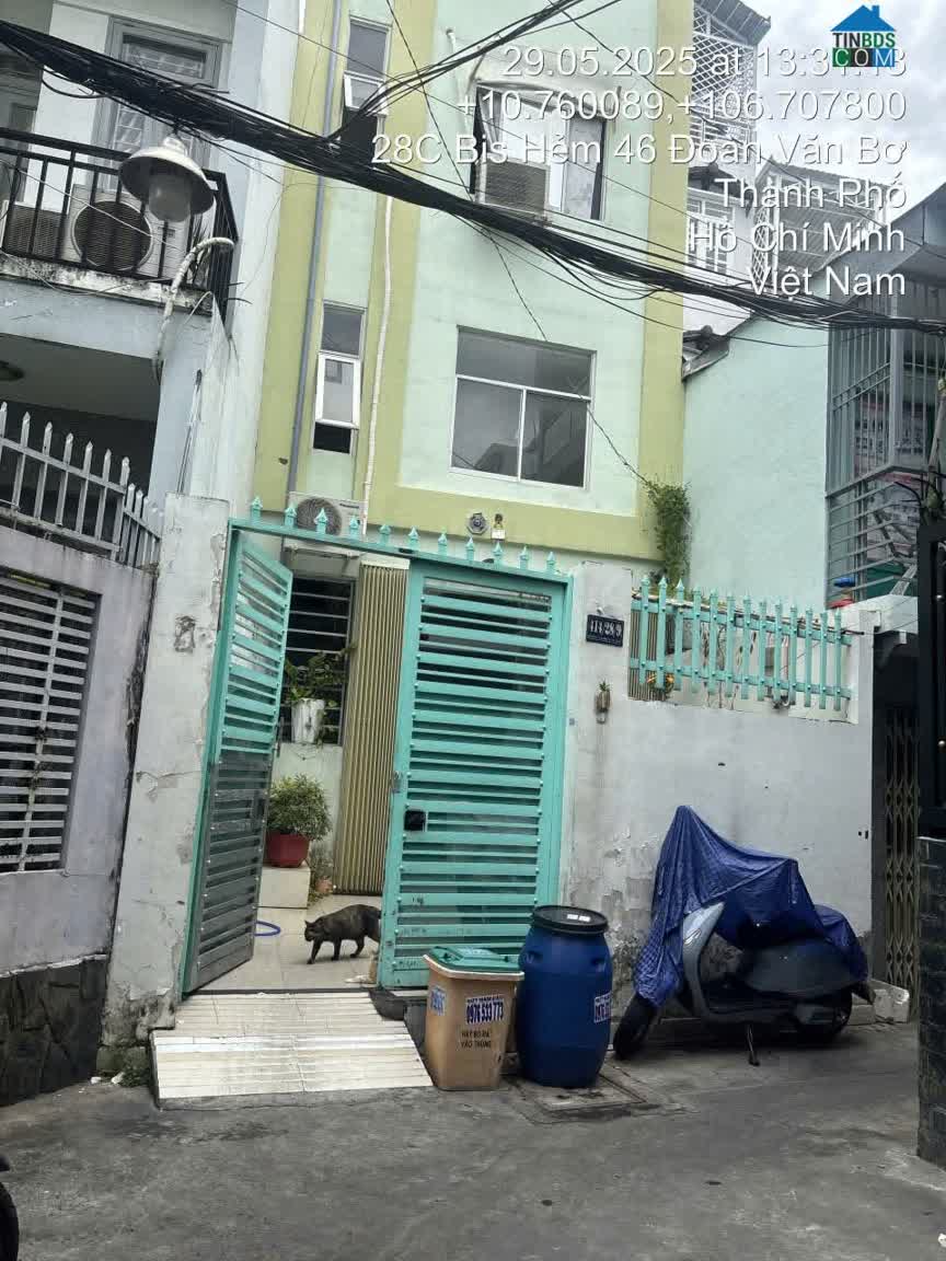 Ảnh Bán nhà 414/28/9 Đoàn Văn Bơ, P.Khánh Hội, TPHCM. 99m2 SHR chỉ 9.8 tỷ. Lh: 0917873287 0