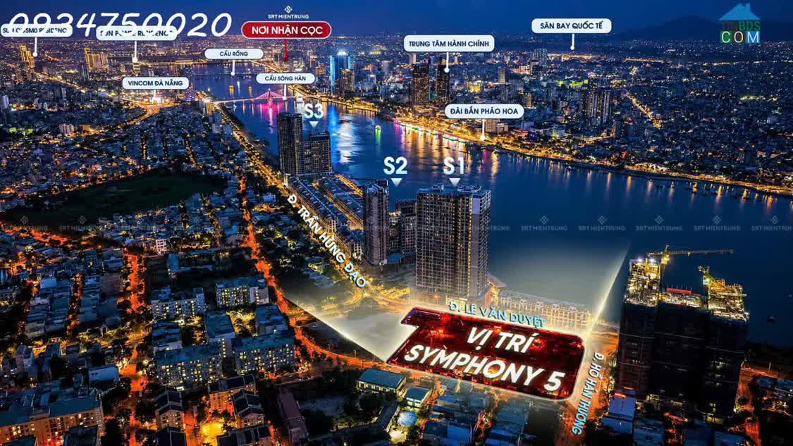 Ảnh Bán căn hộ Symphony 5 tầng 24 trực diện sông Hàn, view trọn vịnh Đà Nẵng. 0