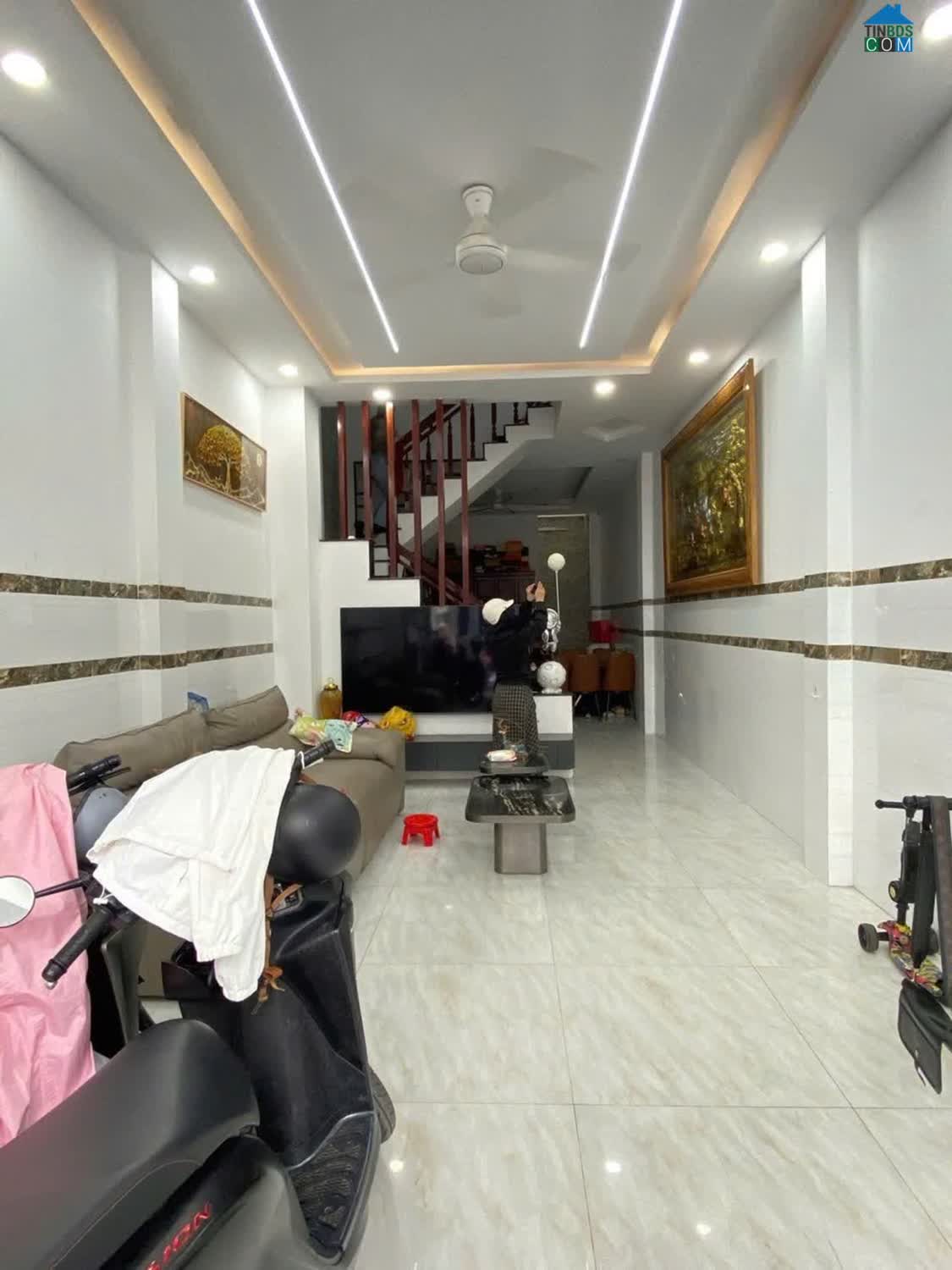 Ảnh -	Bán nhà 4 tầng, DT 4x15.3m, hẻm 6m, Liên khu 4-5 , Quận Bình Tân, giá 6.x tỷ 0