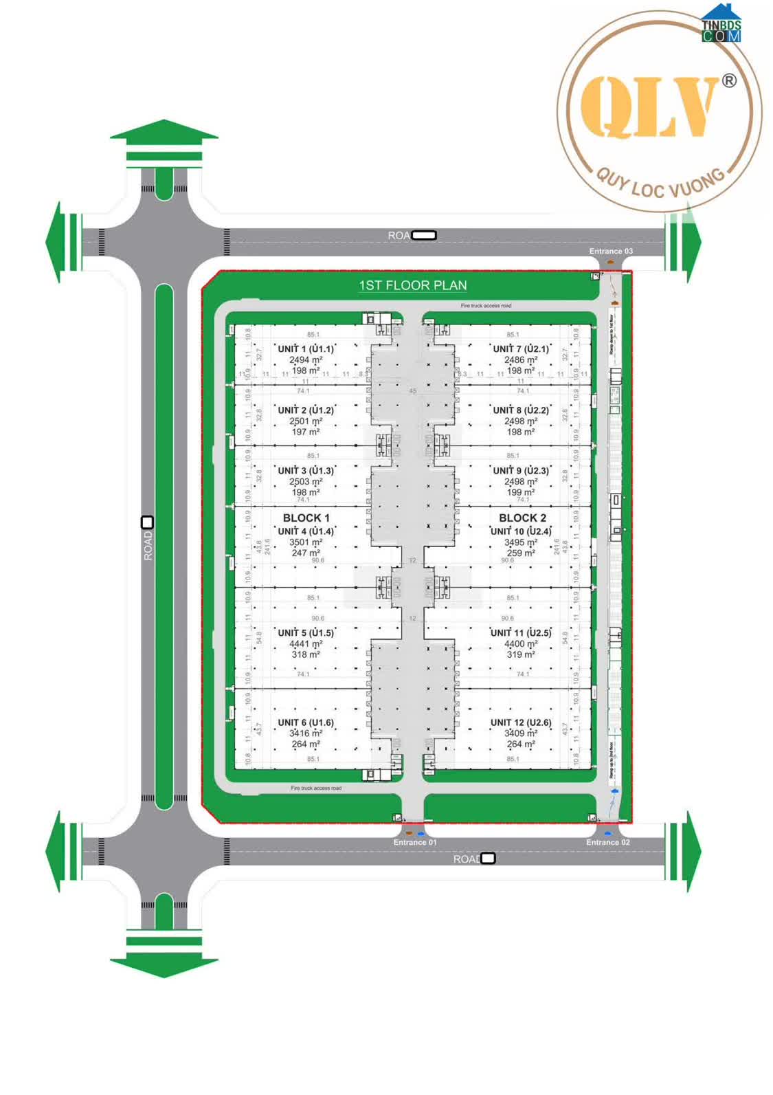 Ảnh Cho Thuê Nhà Xưởng 1 Trệt 1 Lầu – KCN Việt Nam – Singapore (Vsip), Bình Dương – 75.475m² 0