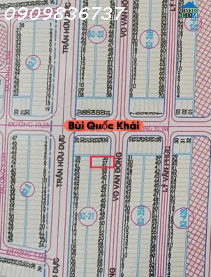 Ảnh Chính chủ cần bán lô đất siêu đẹp Khu B2.21, Võ Văn Đồng, Ngũ Hành Sơn, DT 98.5 m2, giá đầu tư 0