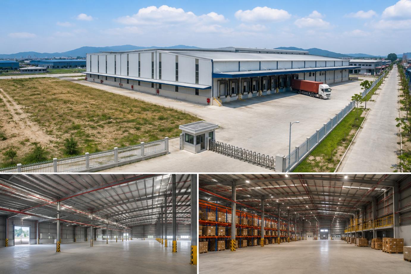 Ảnh Cho Thuê Nhà Kho 2.000m² Kèm 3.000m² Đất Tại Ql1a – PCCC Tự Động, Dock, Giá 70K Có Thương Lượng 0