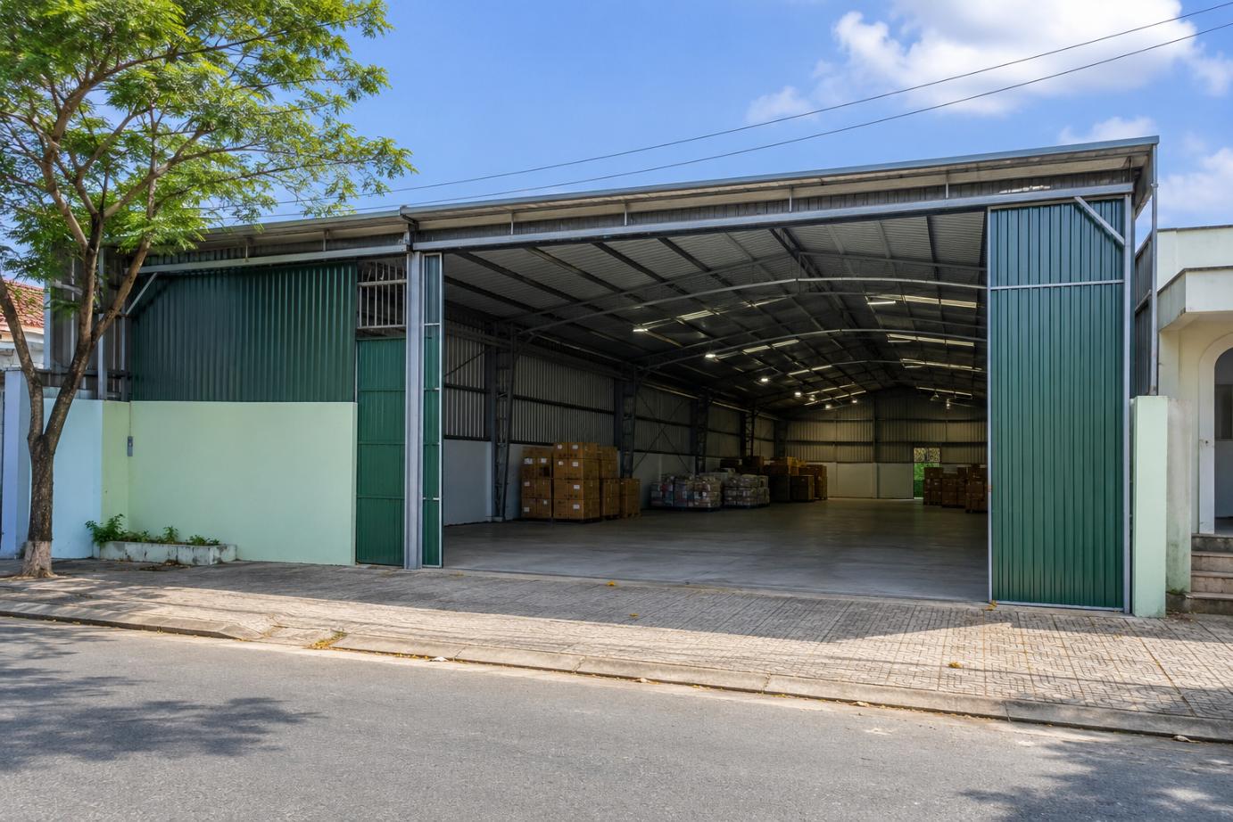 Ảnh Cho Thuê Nhà Kho 400m² MT Đường Trường Sơn – Giá Chỉ 23 Triệu/tháng 0