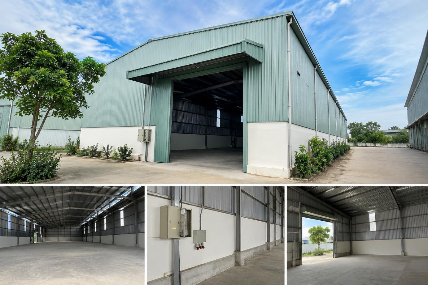 Ảnh Cho Thuê Nhà Kho 500m² Tại Hoà Khánh – Sẵn Điện 3 Pha – Giá Chỉ 25 Triệu/tháng 0